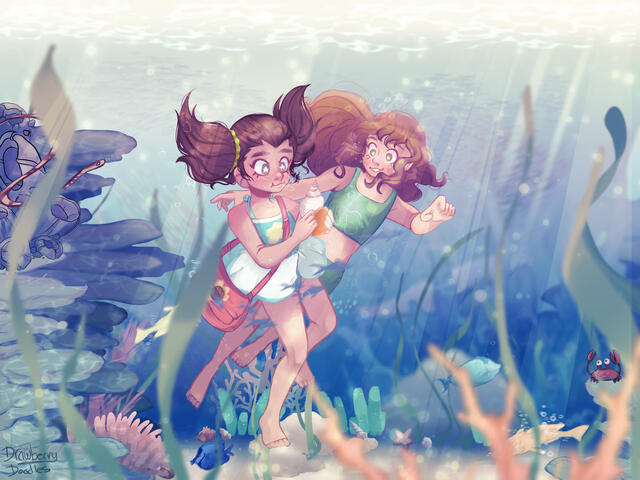 The Ueharas&#39; pastime! By EmmersDrawberry.