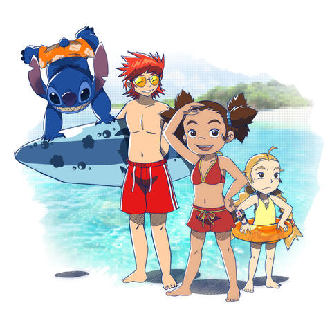 A Marine Day illustration for Main Triverse by D Barenzu.