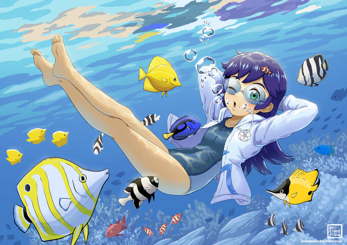 The Royal of the Water. By Kyriepoda.