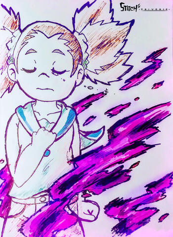 Yuna Uehara in the Shadows, by D Barenzu.