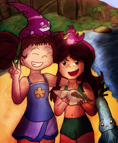 A take on the Ueharas&#39; room picture, by Salty-Nebula.