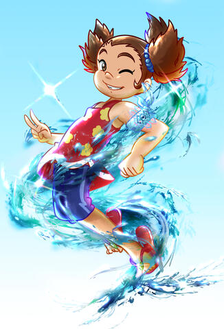 Kamihara&#39;s Aquakinesis! By D Barenzu.