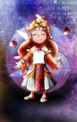 Poster art used for the reveal of Yai as a Royal by D Barenzu.